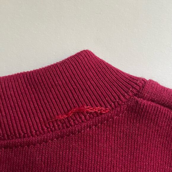 Vintage 90s Nova Scotia Canada Short Eared Owl Nature Crewneck Sweatshirt - Picture 7 of 8